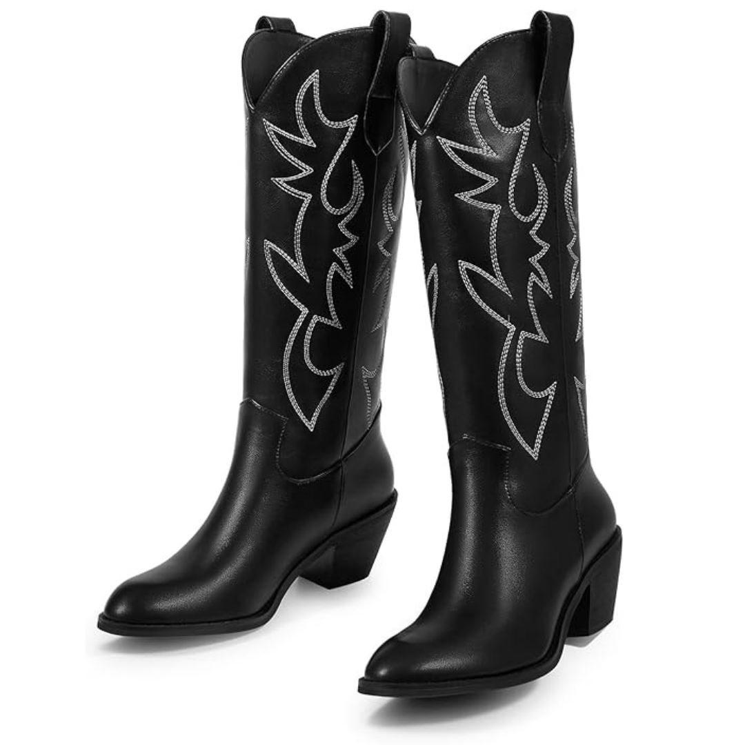 Black Cowgirl Boots