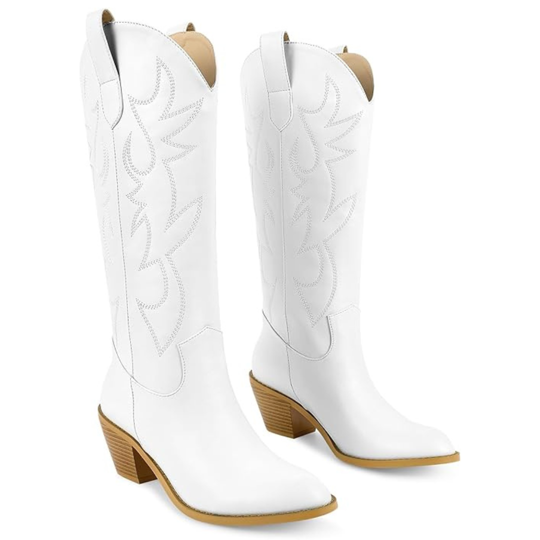 White Cowgirl Boots