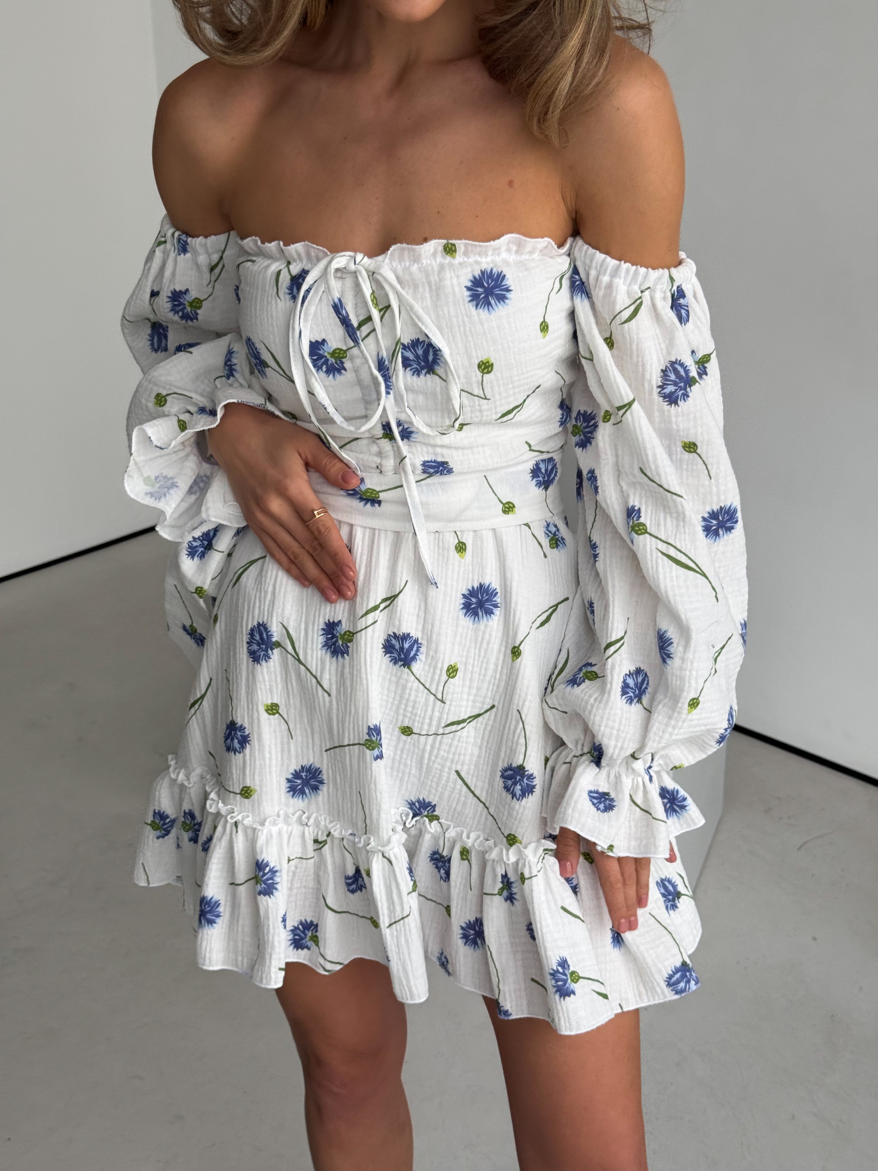 Cotton Floral Dress