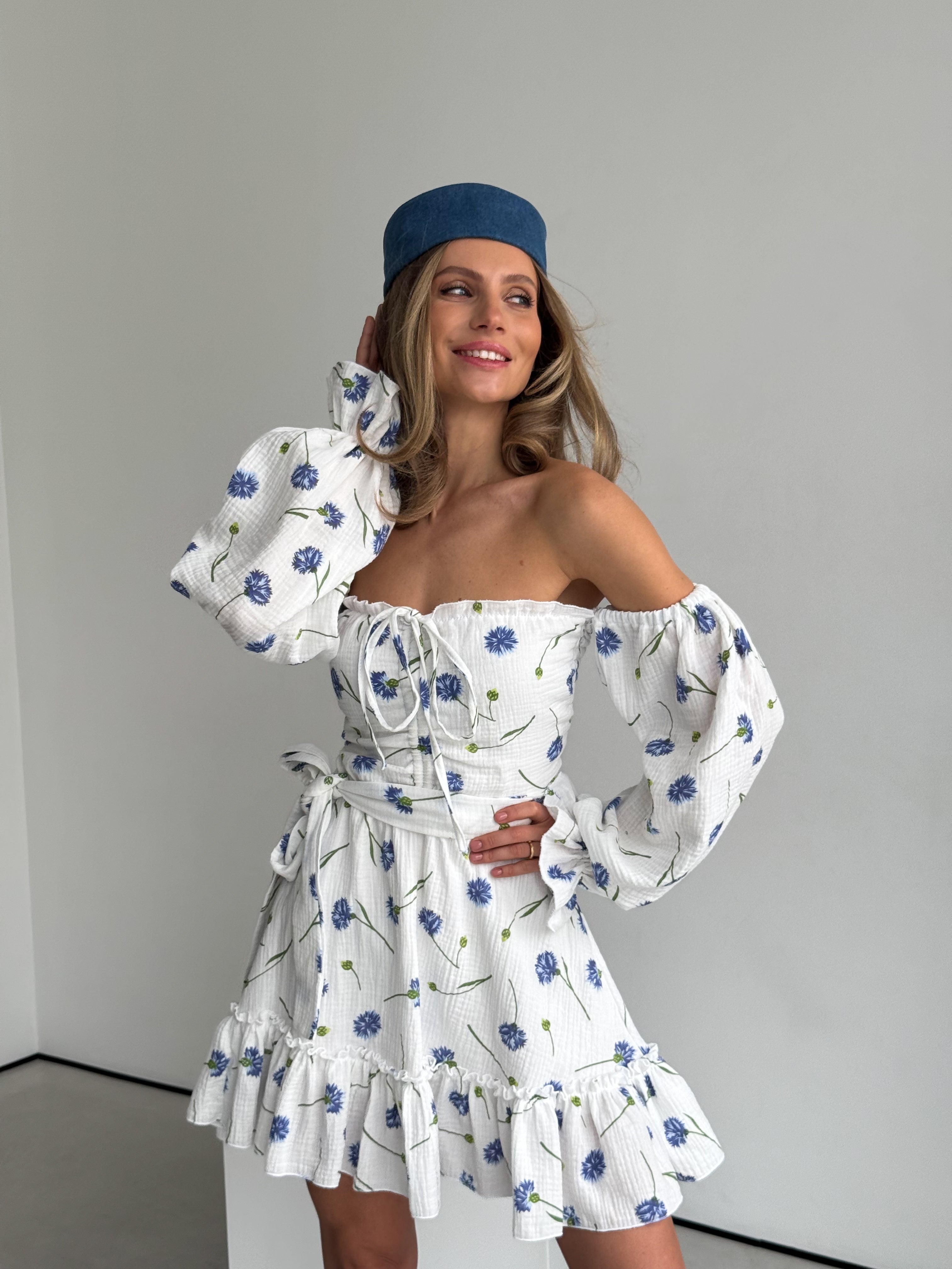 Cotton Floral Dress