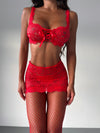 Lace Set with Skirt