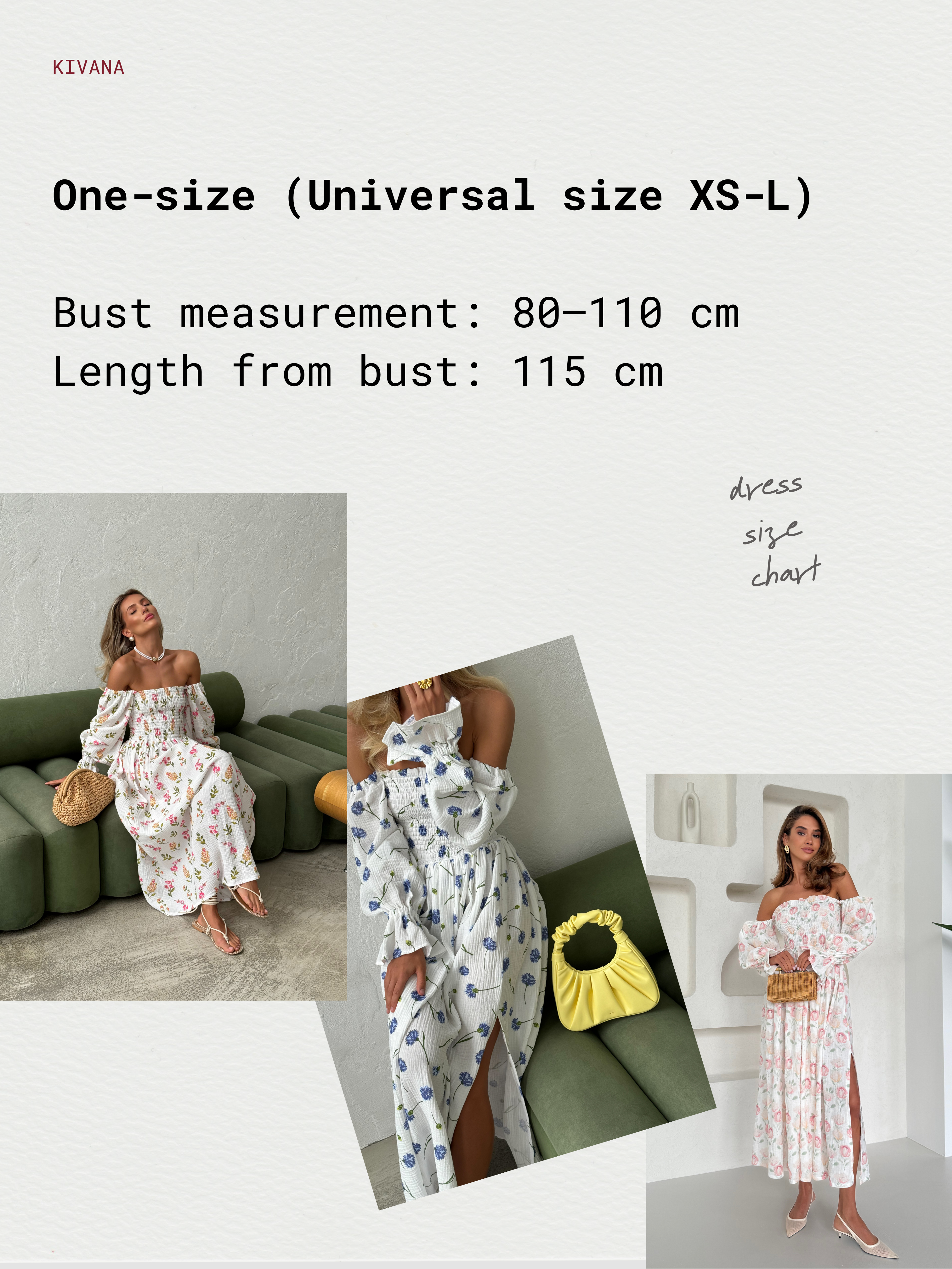 Muslin Floral Midi Dress